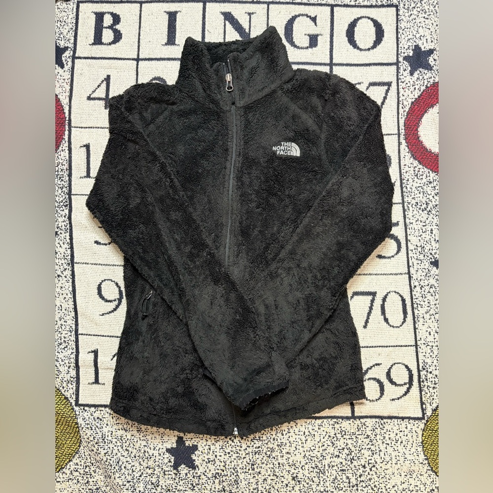 North Face Fleece Zip-Up Womens Small